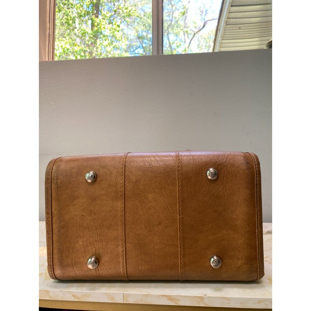 Vtg Samsonite Cordoba Brown Leather Carry On Bag Luggage Suitcase Carry On Pilot - Picture 6 of 13